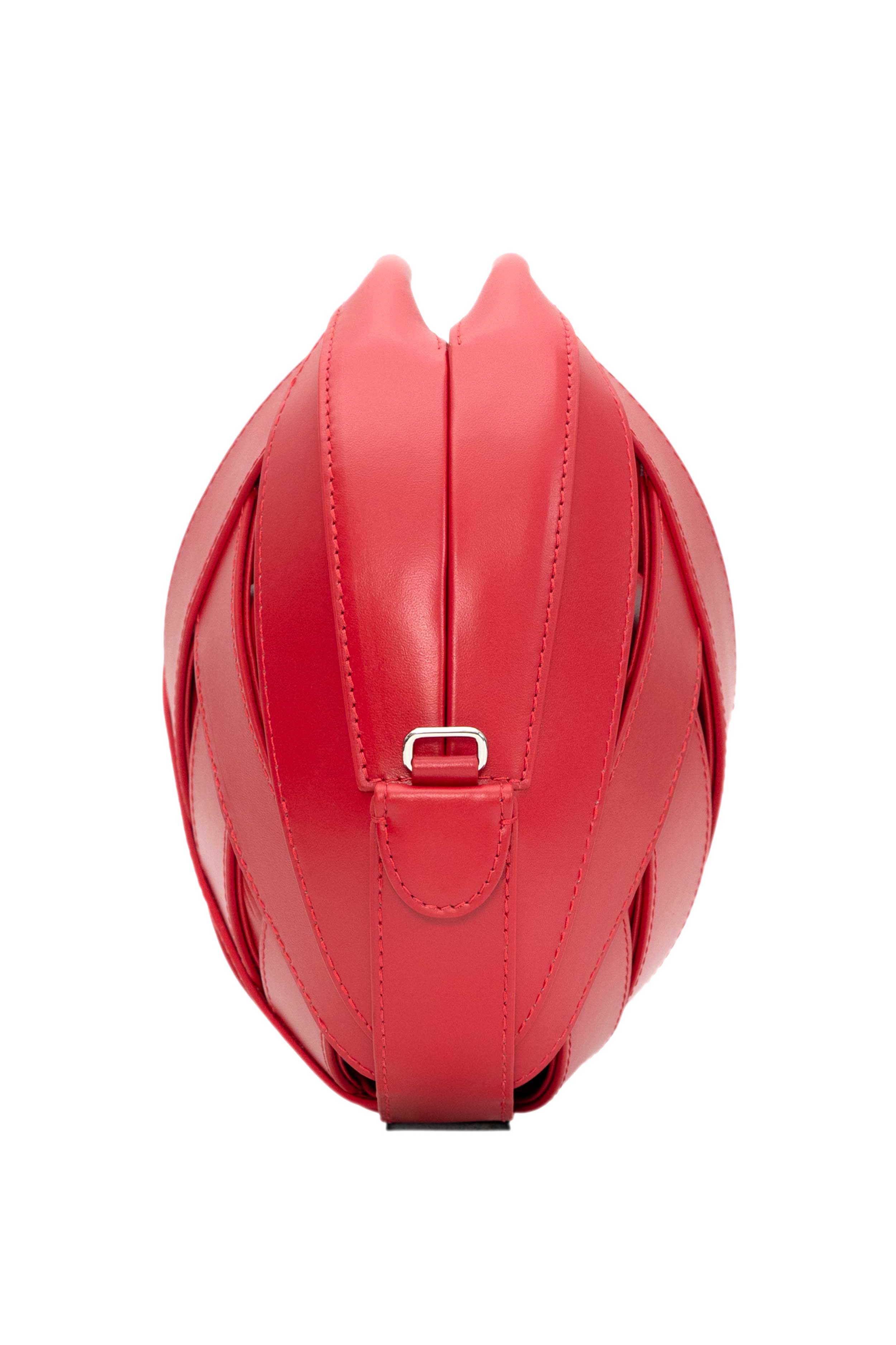 LE PETIT PANIER LEATHER CROSSBODY HANDBAG IN LIPSTICK – PERRIN PARIS