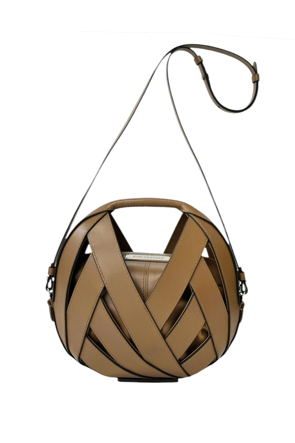 LE PETIT PANIER SEPIA - PERRIN PARIS - HANDBAG/CROSSBODY