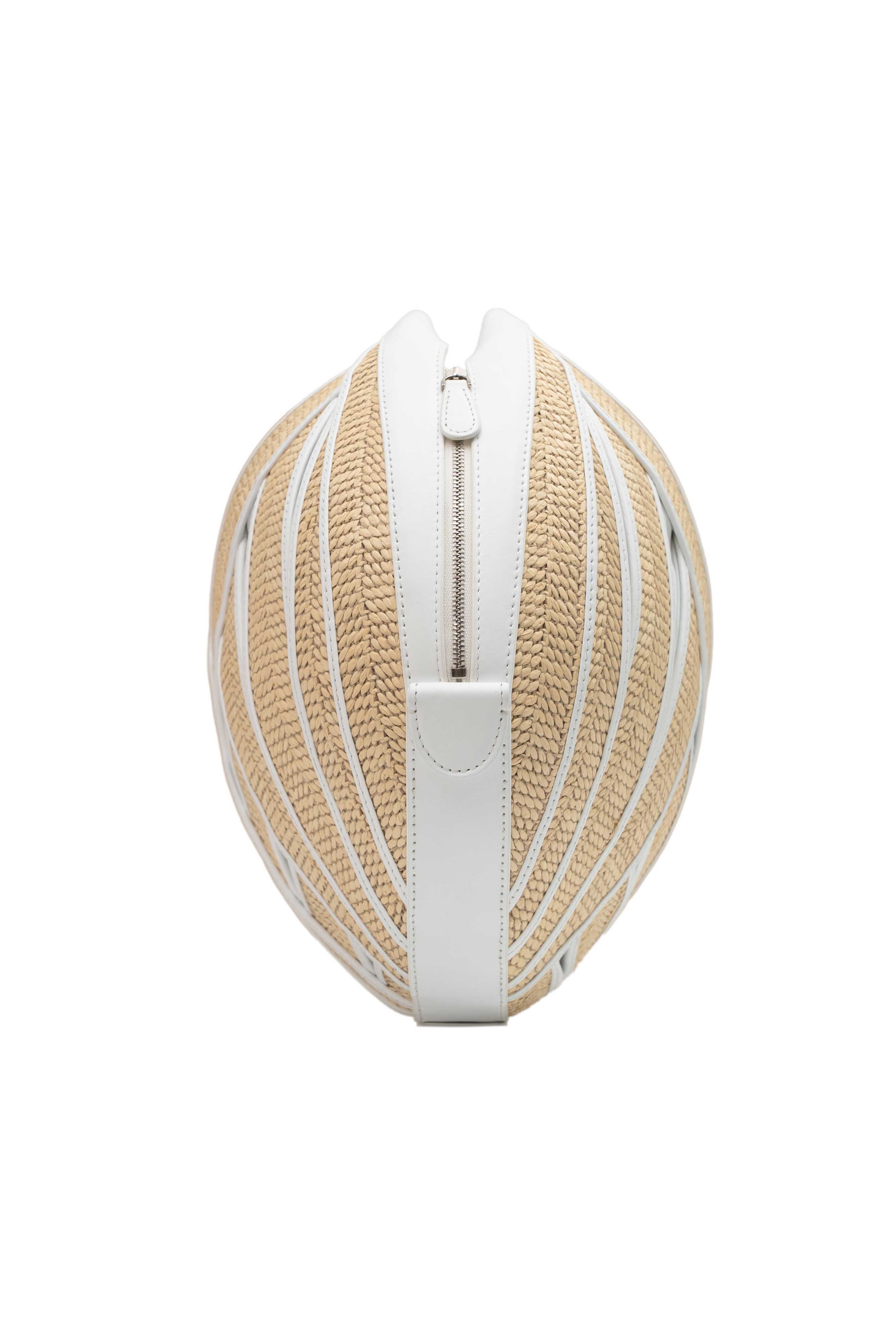 les paniers de notre dame ハンドメイドバスケット LE PANIER RAFFIA BASKET HANDBAG IN WHITE – PERRIN PARIS